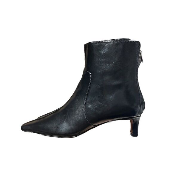 MADEWELL Boots WMNS 11 Sand Leather The Dimes Low Kitten-Heel‎ Ankle Tan Spring - Picture 7 of 16